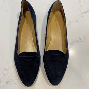 TALBOTS SUEDE DRIVER LOAFERS